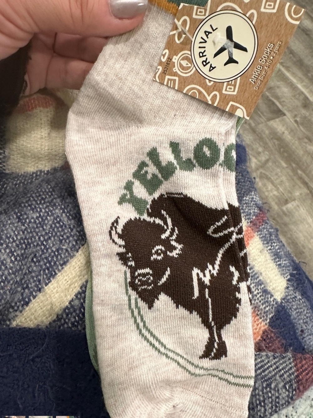 Bison Yellowstone sock set (2)